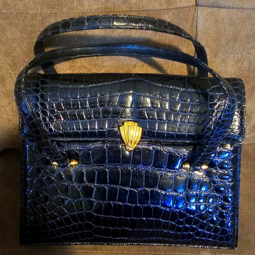 Lucille de paris aligator  Handbag